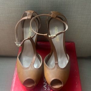 ANDREA platforms leather heels